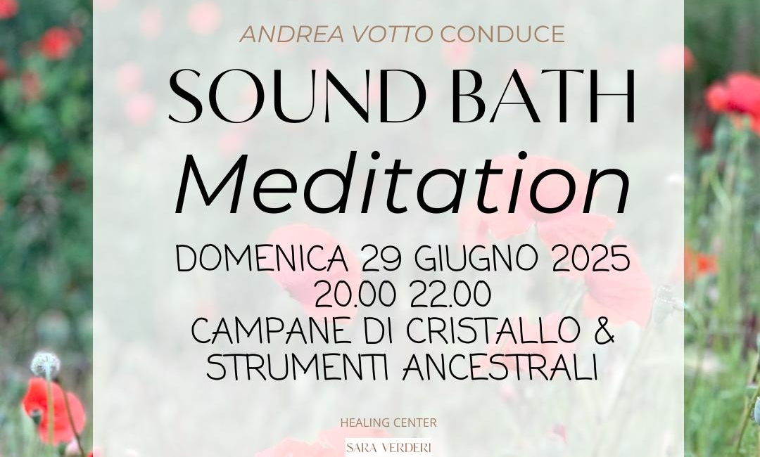 bagno sonoro milano andrea votto