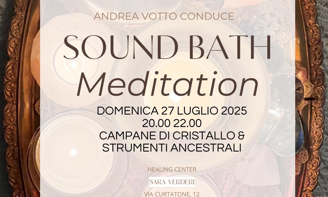 bagno sonoro milano andrea votto