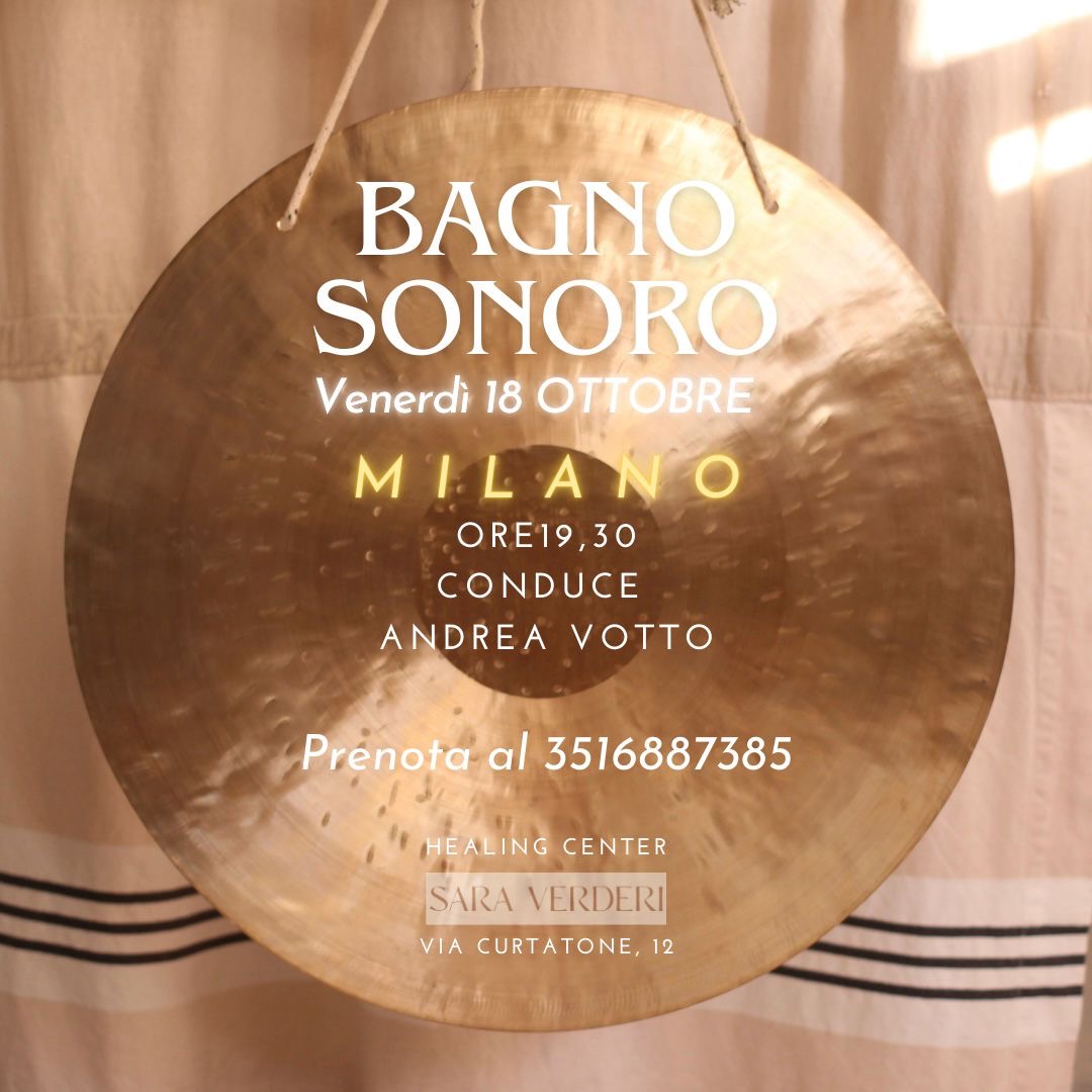 bagno sonoro milano andrea votto