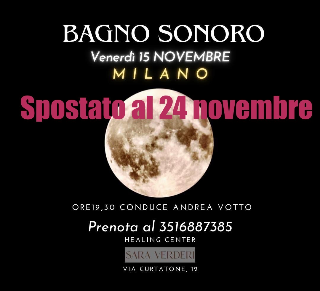 bagno sonoro milanoandrea votto