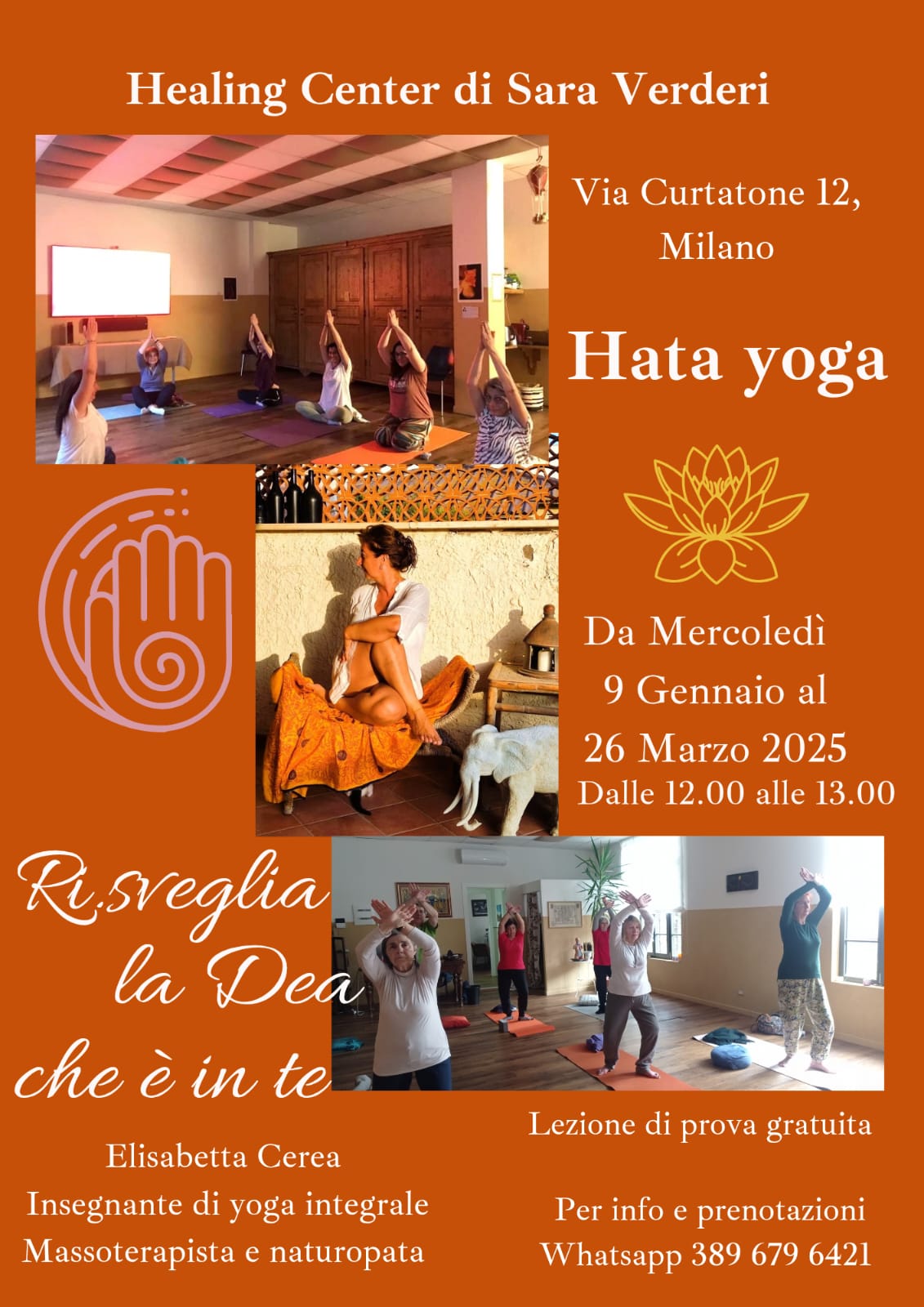 yoga della dea milano elisabetta cerea