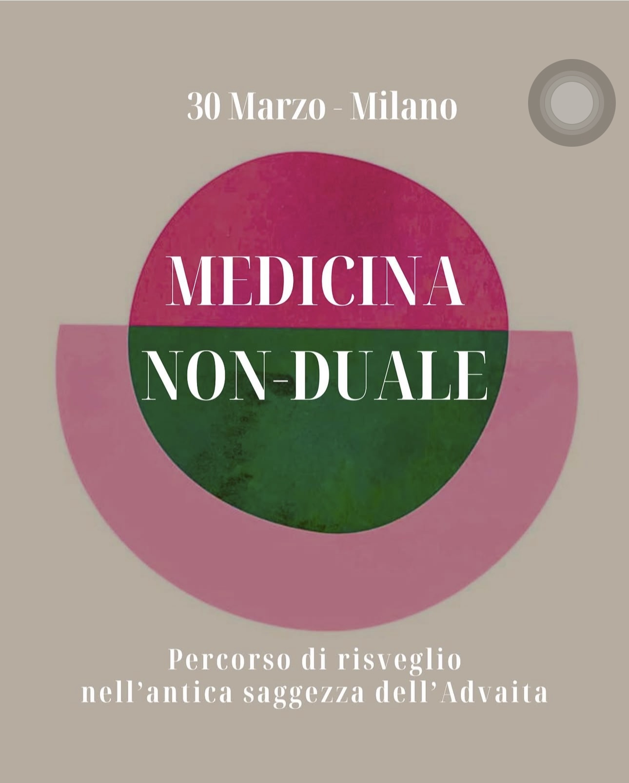 seminario antica saggezza advaita zaira barozzino milano