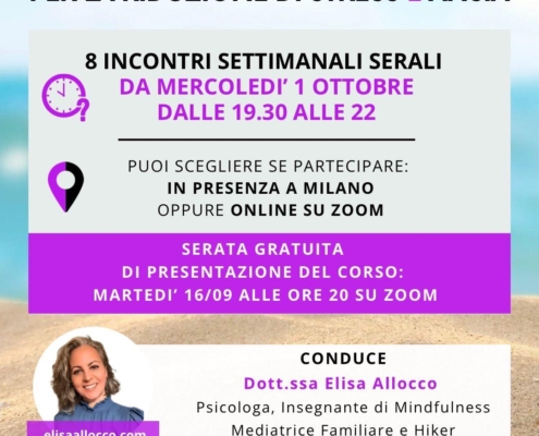 psicologa elisa allocco mindfulness milano