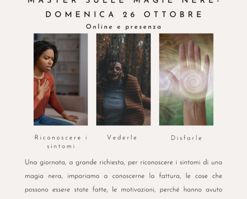 sciogliere magie nere workshop sara verderi milano