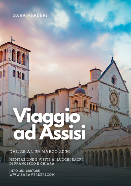 viaggio ad assisi sara verderi