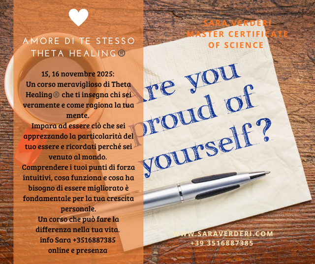 theta healing amore per te stesso milano sara verderi