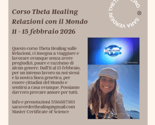 theta healing relazioni con il mondo sara verderi milano