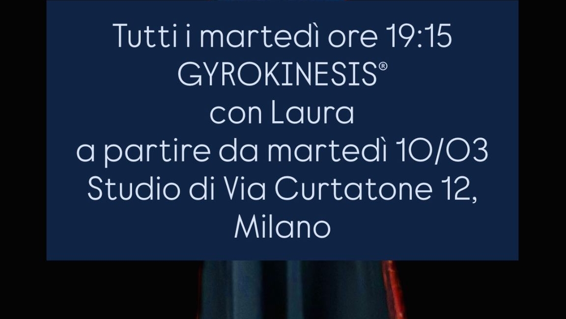 gyrokinesis laura catrani milano