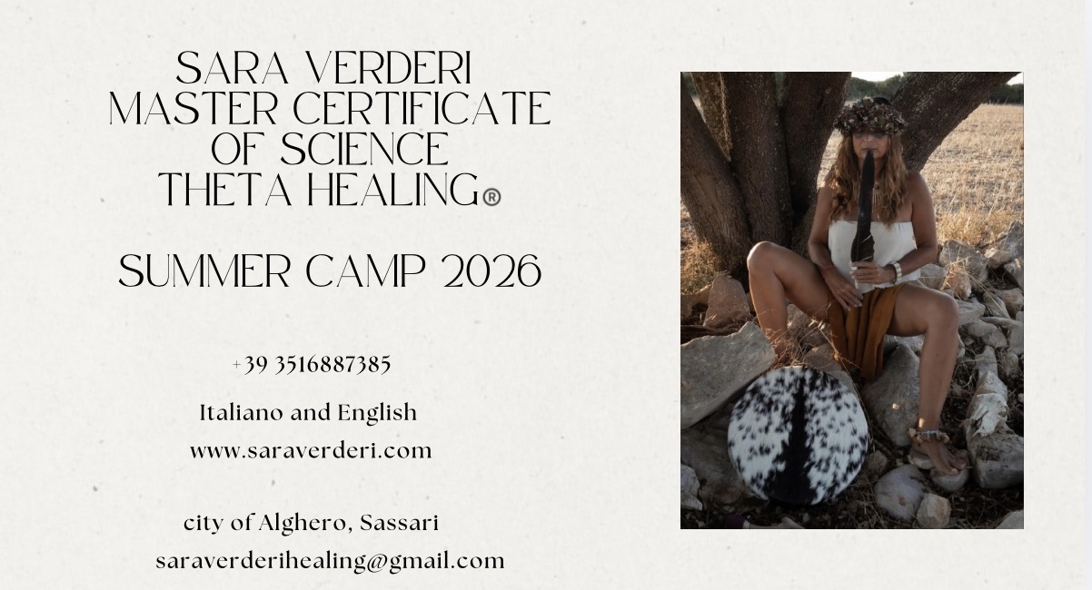theta healing sara verderi summer camp alghero