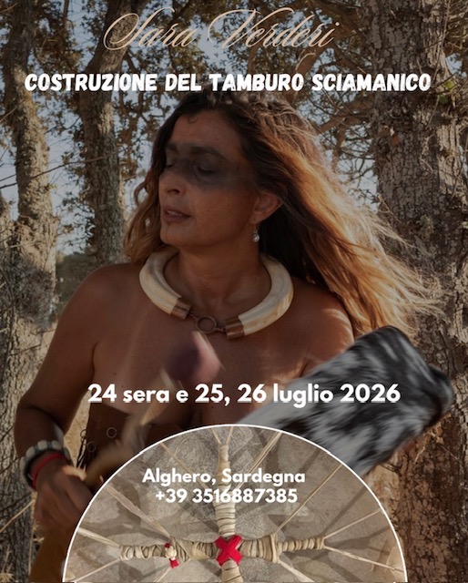 tamburo sciamanico costruzione alghero sara verderi