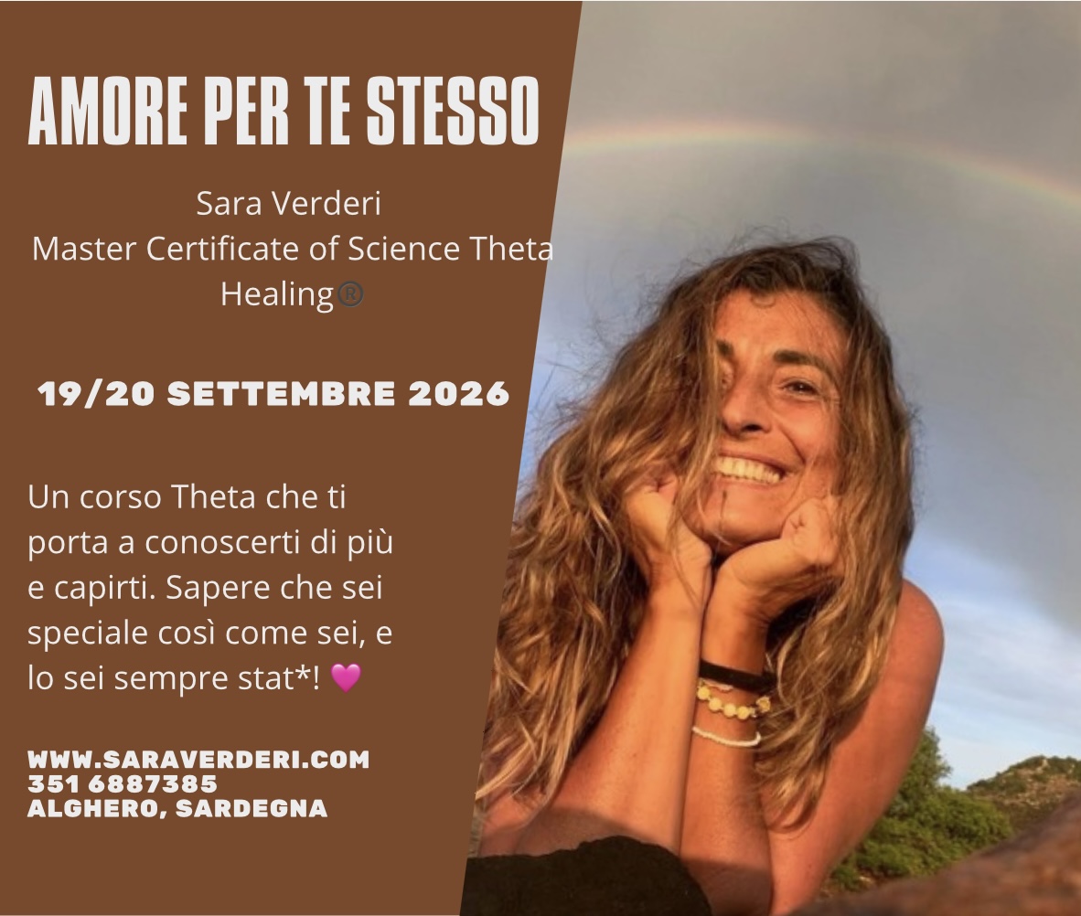 amore per te stesso theta helaing sara verderi alghero
